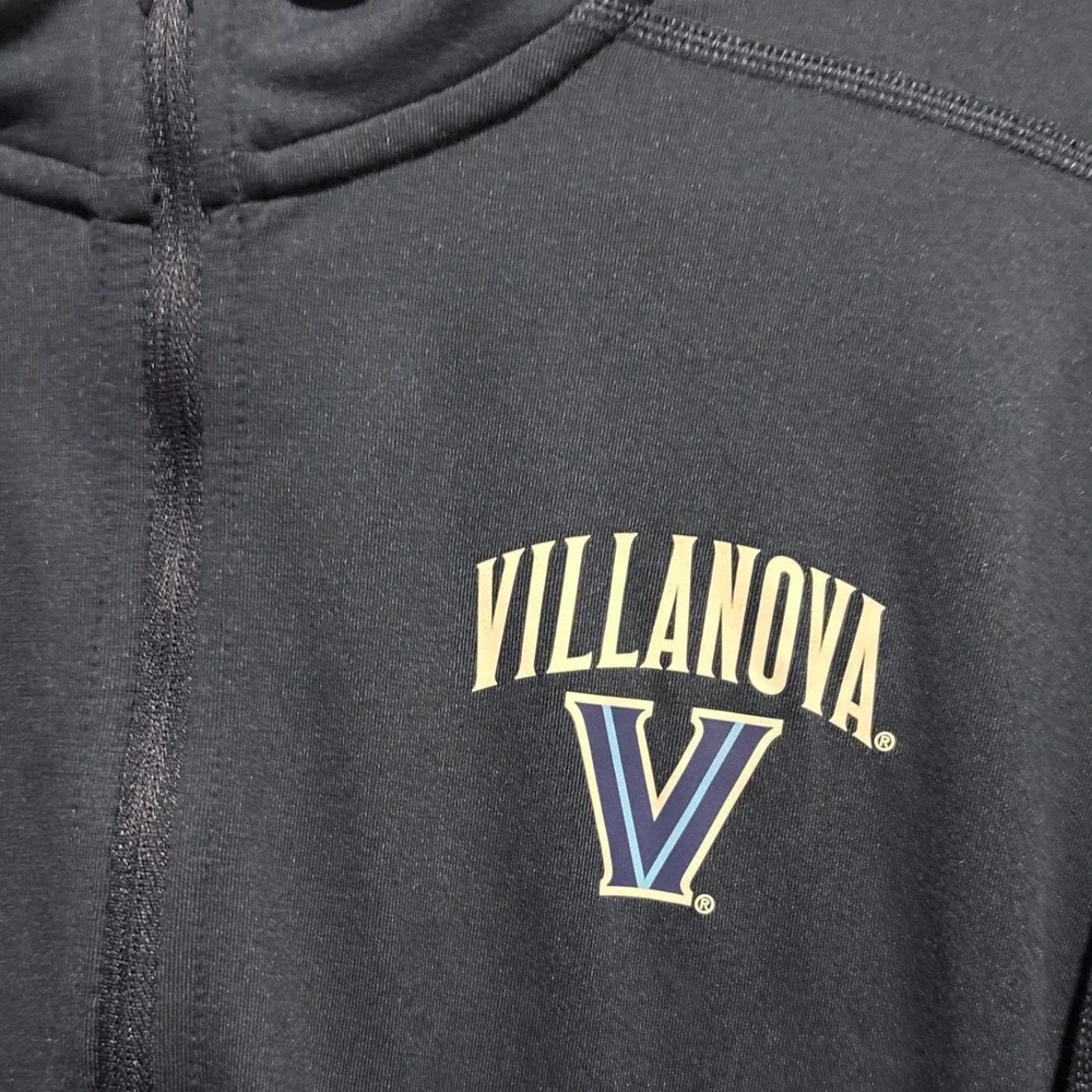Nike Villanova Wildcats Dri-FIT Quarter Zip Pullover Navy Blue Mens Medium